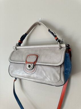 Rare Y2K Coach Willis Legacy 70th Anniversary Leather Stachel Handbag Crossbody